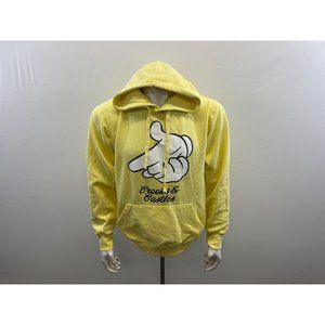 Crooks & Castles Unisex Yellow Hoodie Size Medium